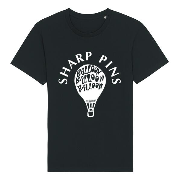 Balloon Balloon Balloon Black Tee Thumbnail